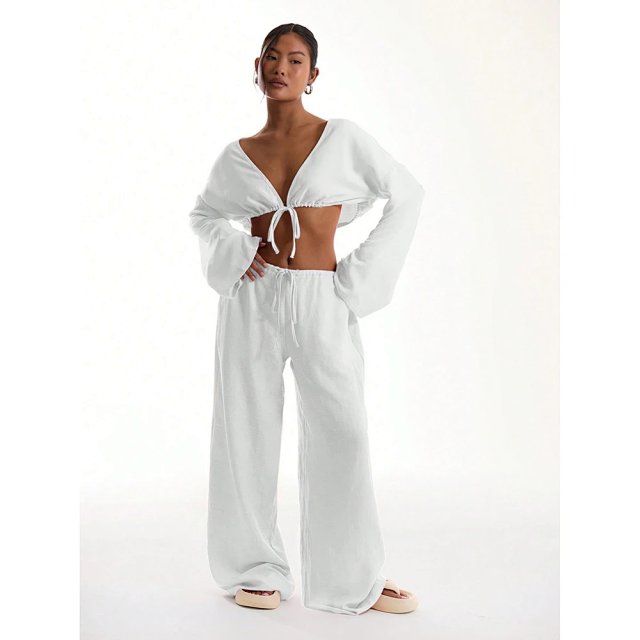 Women's Wide Leg Pants: seller detail photo 6