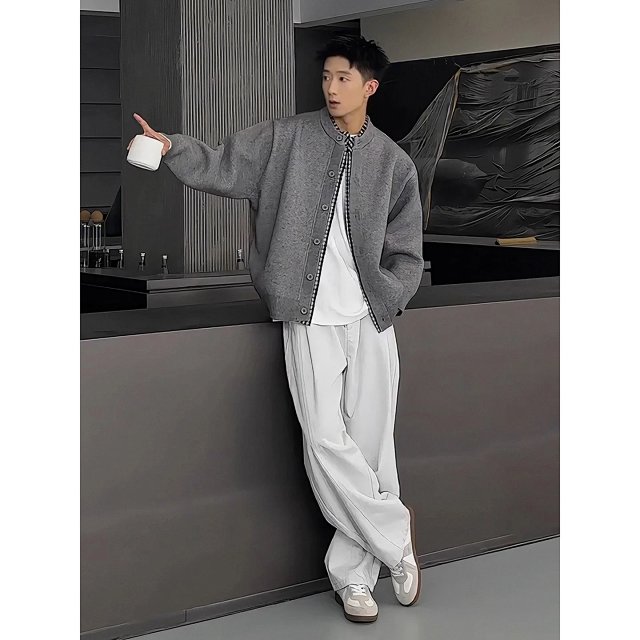 Layered Knit Cardigan: seller detail photo 5