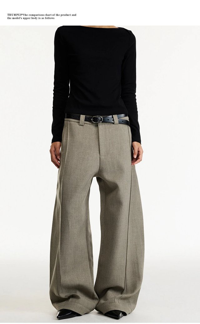 Wide Leg Casual Trousers: seller detail photo 4