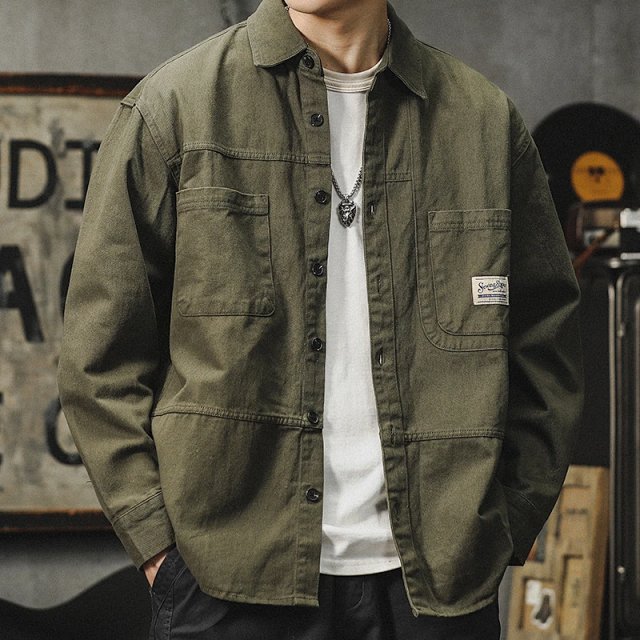 Vintage Utility Overshirt: seller detail photo 5