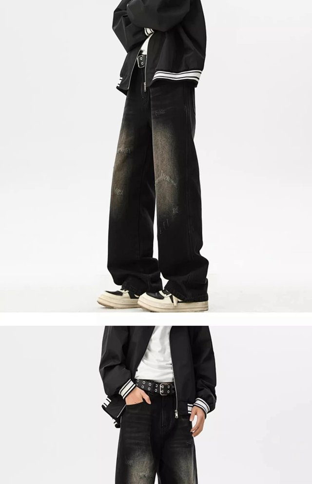 Vintage Distressed Baggy Jeans: seller detail photo 13