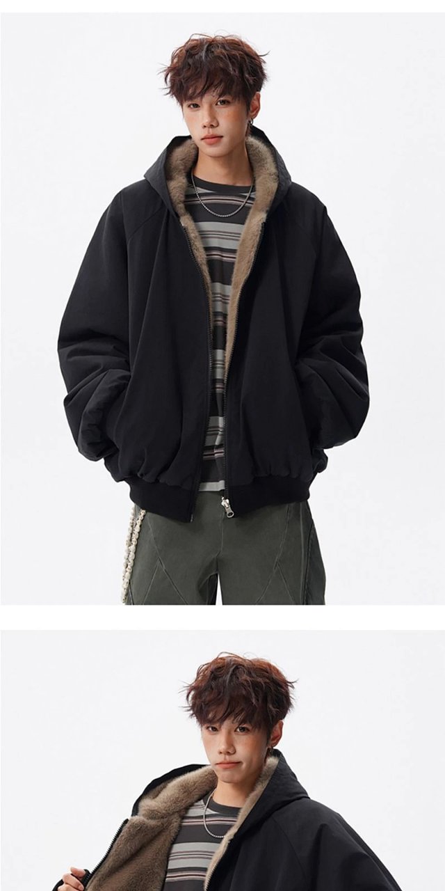 Reversible Sherpa Jacket: seller detail photo 10