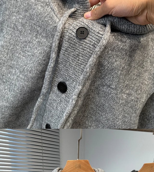 Hooded Knit Cardigan: seller detail photo 10