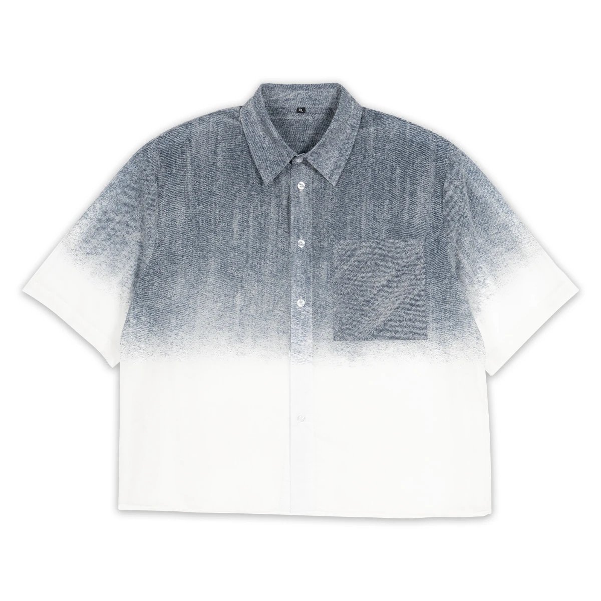 Boxy Gradient Denim Shirt | 2 colorways