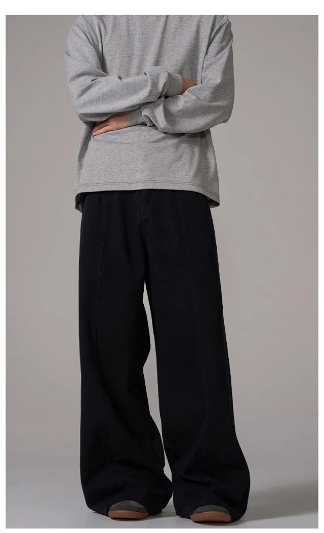 Vintage Wide Leg Cargo Jeans: seller detail photo 12
