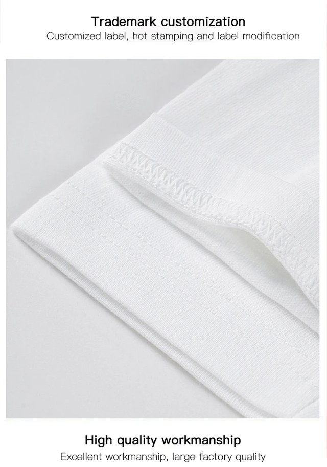 Cotton Long Sleeve Tee: seller detail photo 10