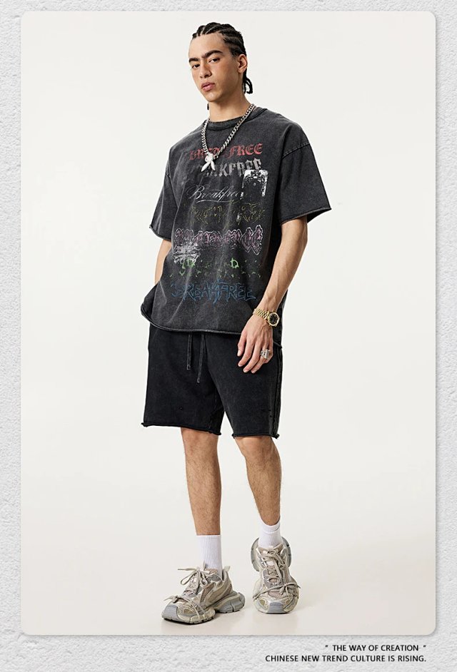 Vintage Washed Graphic Tee: seller detail photo 5