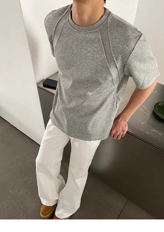 280G Clean Fit Cotton Tee: seller detail photo 5