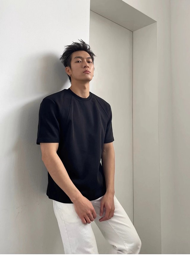 280G Clean Fit Cotton Tee: seller detail photo 6