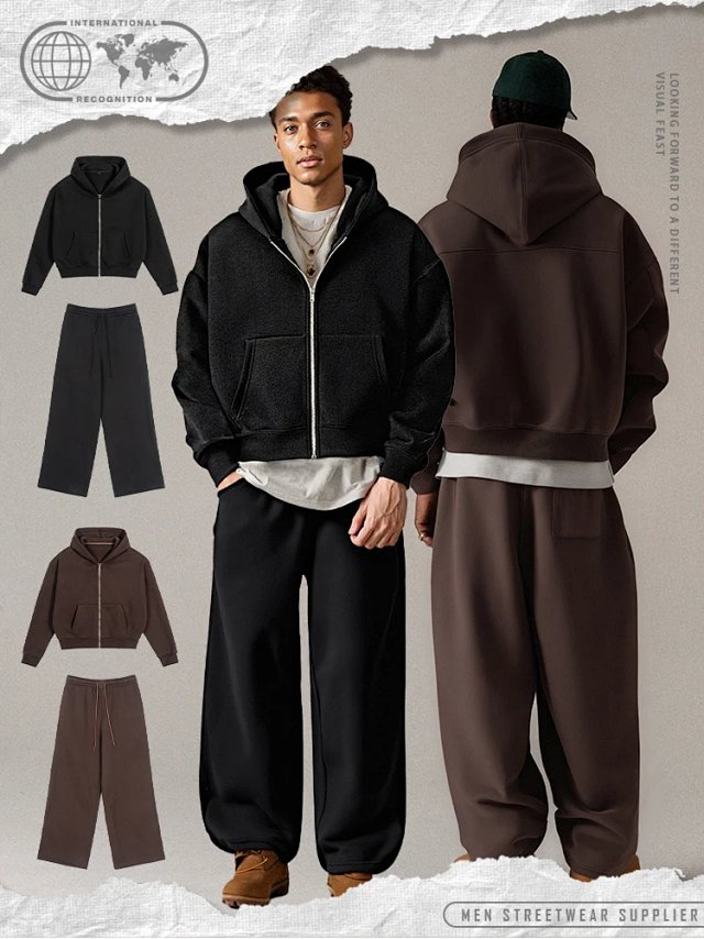 Heavyweight Zip Hoodie Set: seller detail photo 2