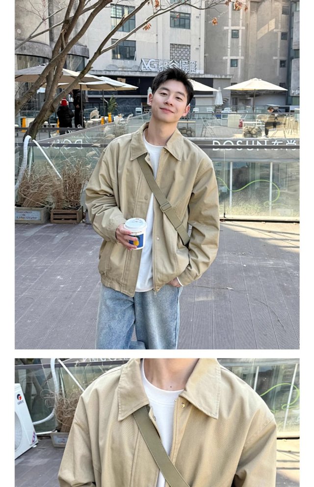 Solid Utility Jacket: seller detail photo 14