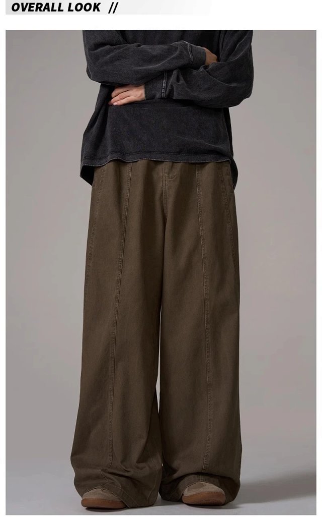 Vintage Wide Leg Cargo Jeans: seller detail photo 4