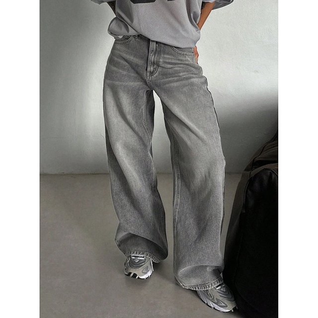 Women's High Waist Wide Leg Jeans: seller detail photo 3