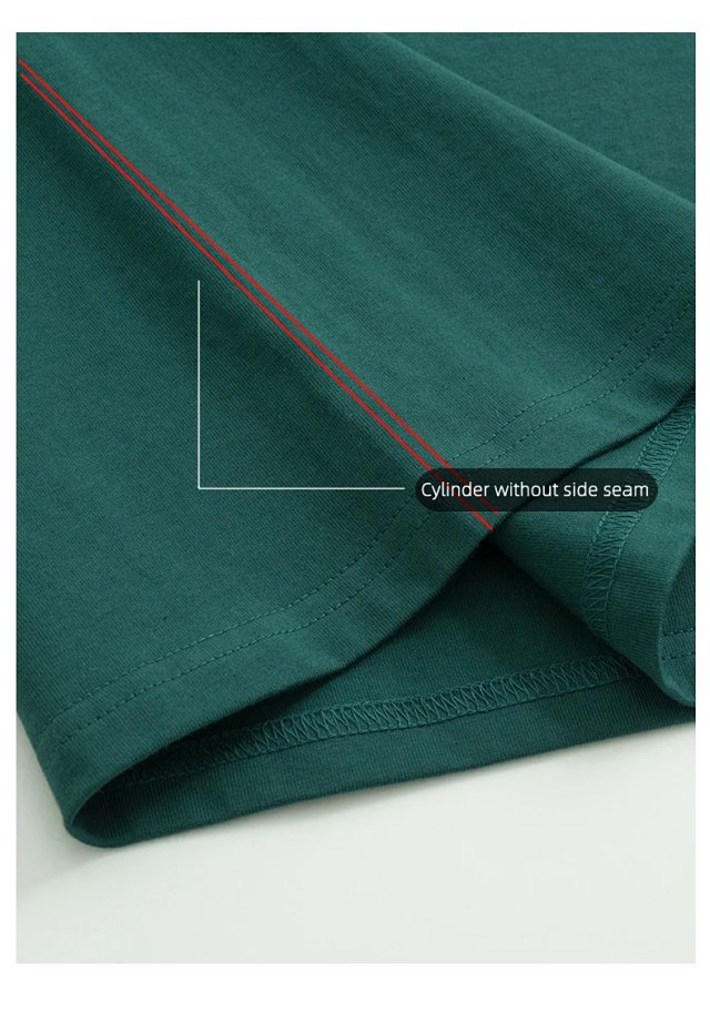 Cotton Long Sleeve Tee: seller detail photo 5