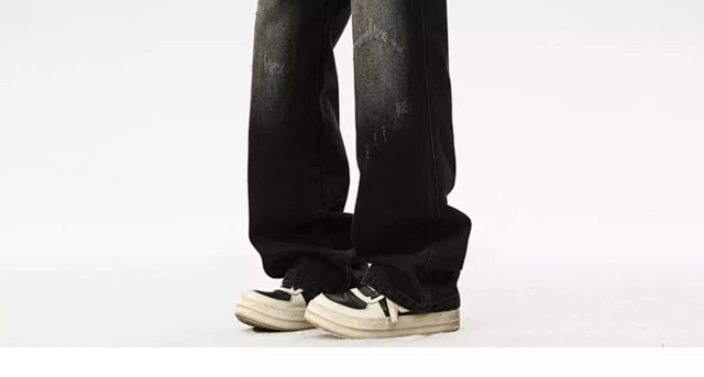 Vintage Distressed Baggy Jeans: seller detail photo 12