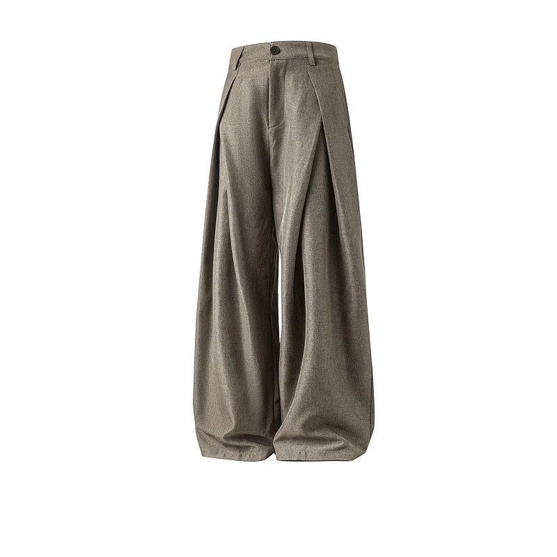 Pleated Wide Leg Trousers | 2 colorways