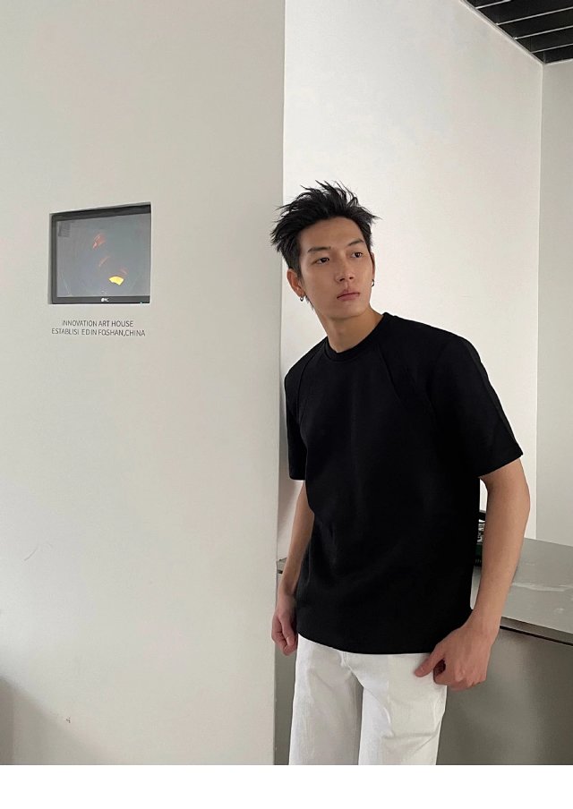 280G Clean Fit Cotton Tee: seller detail photo 8