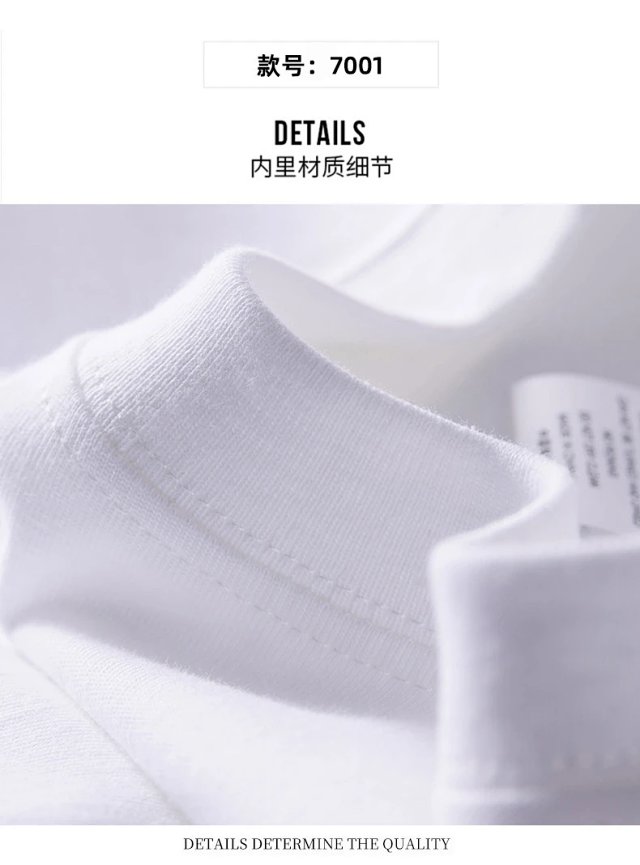 180G Cotton Crewneck Tee: seller detail photo 3