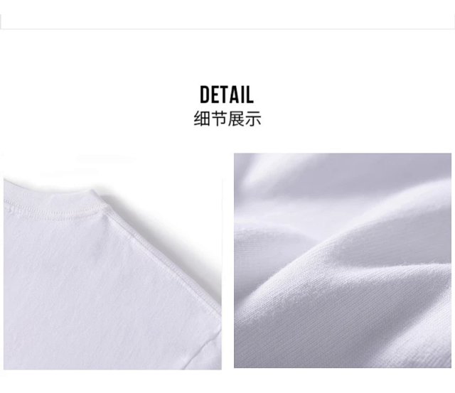 180G Cotton Crewneck Tee: seller detail photo 4