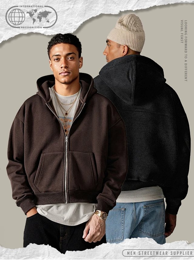 Cropped Zip Hoodie: seller detail photo 2