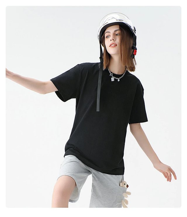 250G Heavyweight Combed Cotton Tee: seller detail photo 12