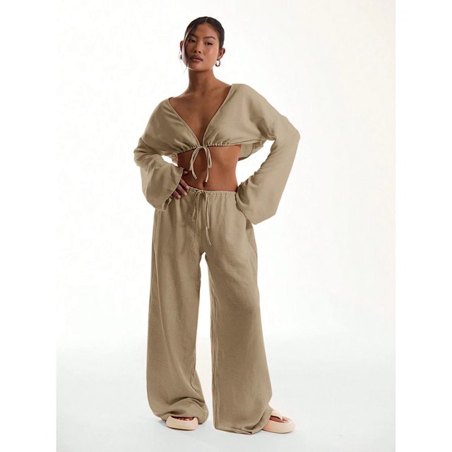 Women's Wide Leg Pants: seller detail photo 10