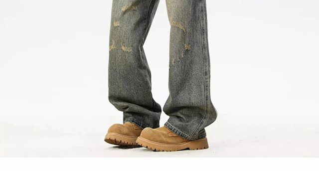 Vintage Distressed Baggy Jeans: seller detail photo 6
