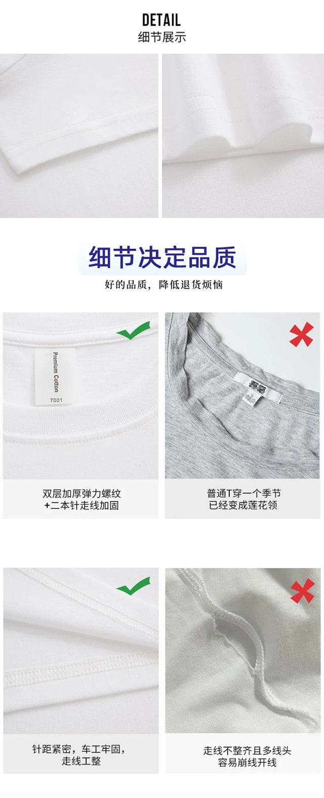 180G Kids Cotton Tee: seller detail photo 5