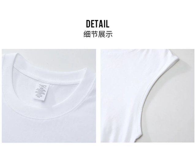 230G Cotton Tank Top: seller detail photo 7