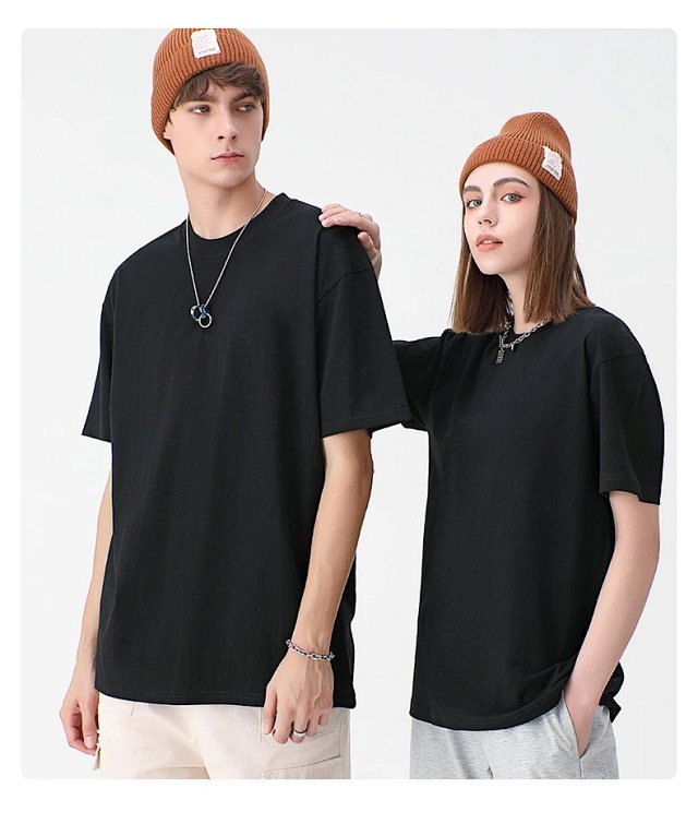 250G Heavyweight Combed Cotton Tee: seller detail photo 11
