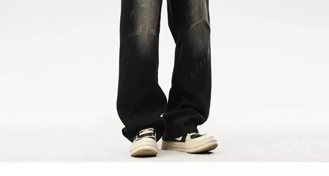 Vintage Distressed Baggy Jeans: seller detail photo 14