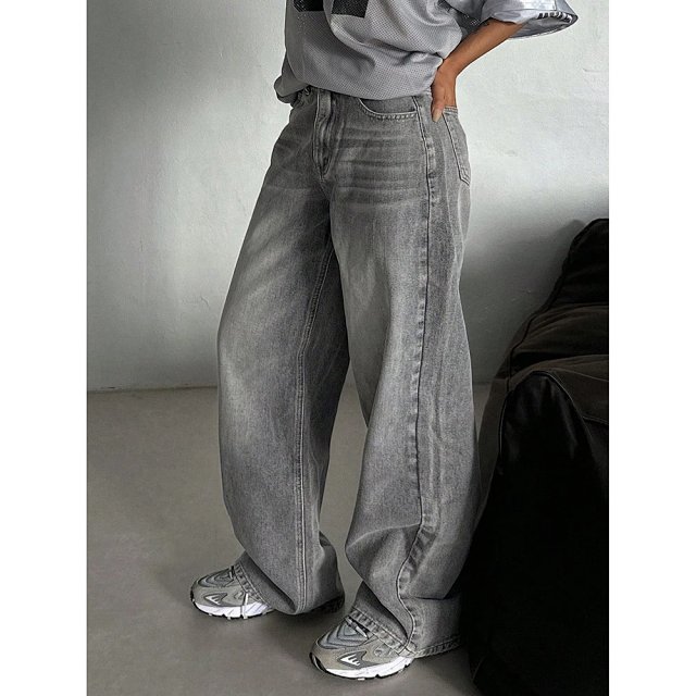 Women's High Waist Wide Leg Jeans: seller detail photo 2