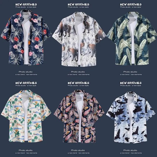 Tropical Beach Hawaiian Shirt: seller detail photo 3