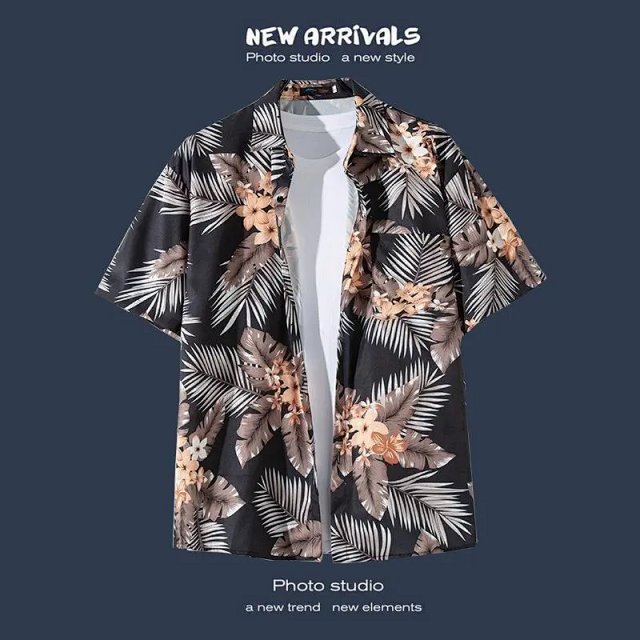 Tropical Beach Hawaiian Shirt: seller detail photo 13