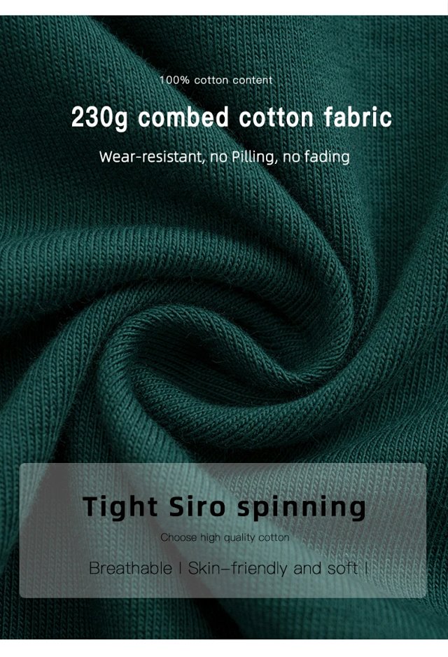 Cotton Long Sleeve Tee: seller detail photo 3
