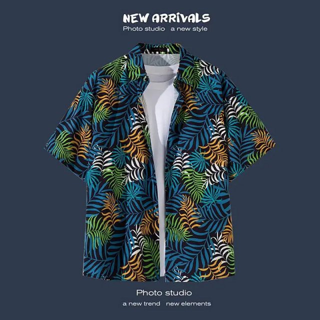 Tropical Beach Hawaiian Shirt: seller detail photo 5