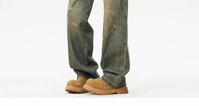 Vintage Distressed Baggy Jeans: seller detail photo 8