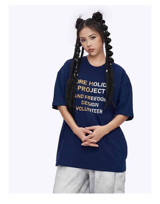 Two Tone Graphic Tee: seller detail photo 8
