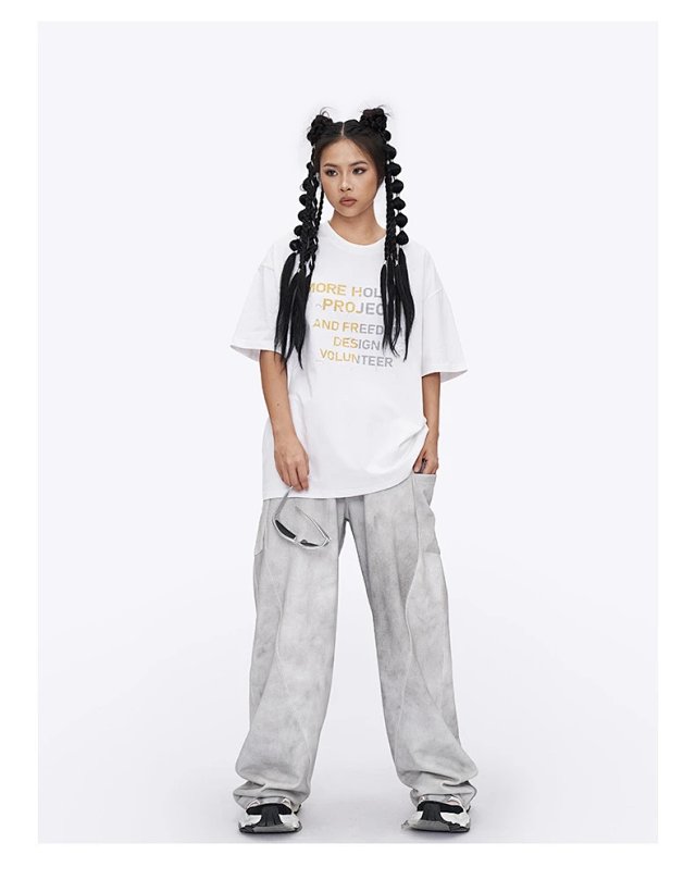 Two Tone Graphic Tee: seller detail photo 11