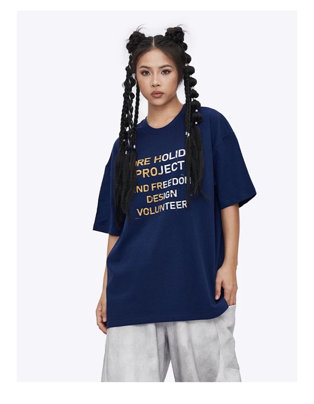 Two Tone Graphic Tee: seller detail photo 7