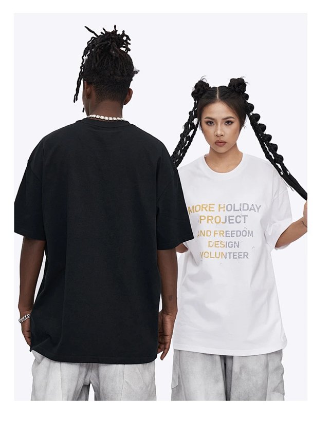 Two Tone Graphic Tee: seller detail photo 4