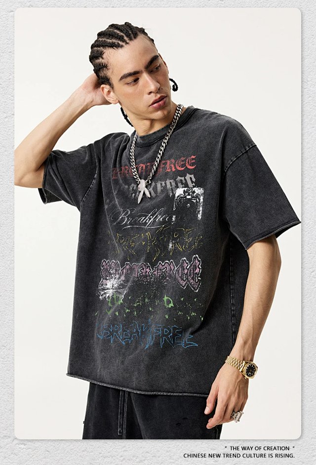 Vintage Washed Graphic Tee: seller detail photo 7