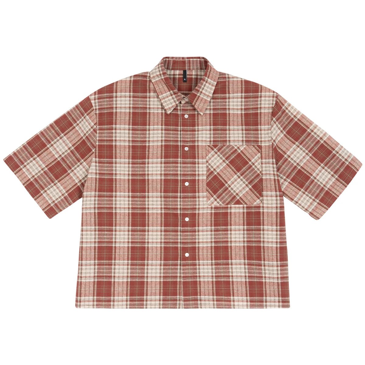 Boxy Plaid Short Sleeve Shirt | 2 colorways