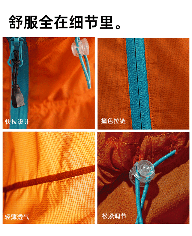 UPF50+ Quick Dry Sun Jacket: seller detail photo 5
