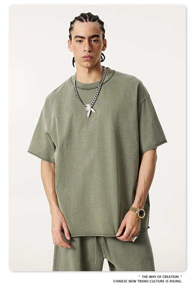 Heavyweight Tee & Shorts Set: seller detail photo 13