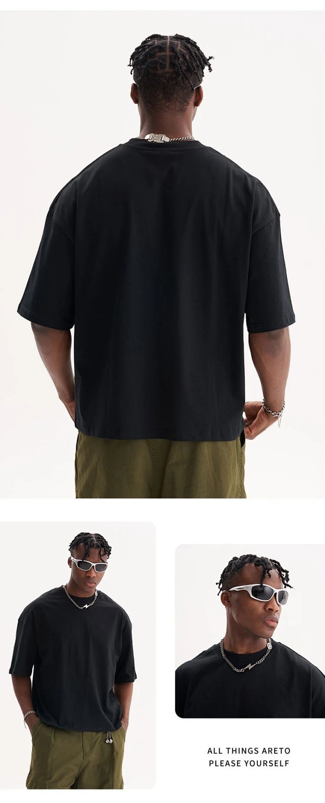 Heavyweight Oversized Cotton Tee: seller detail photo 5