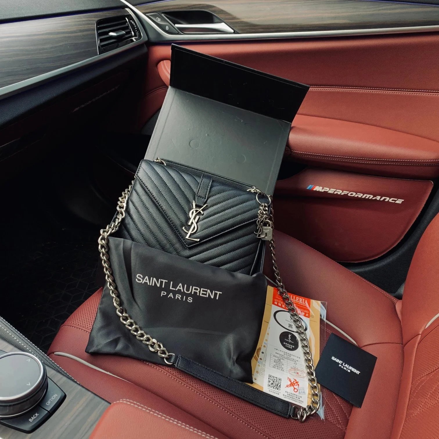 2286 Saint Laurent YSL2024 New Chain Postman Bag Handbag