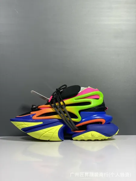 Balenciaga Triple S Pink Chunky Sneakers - 21