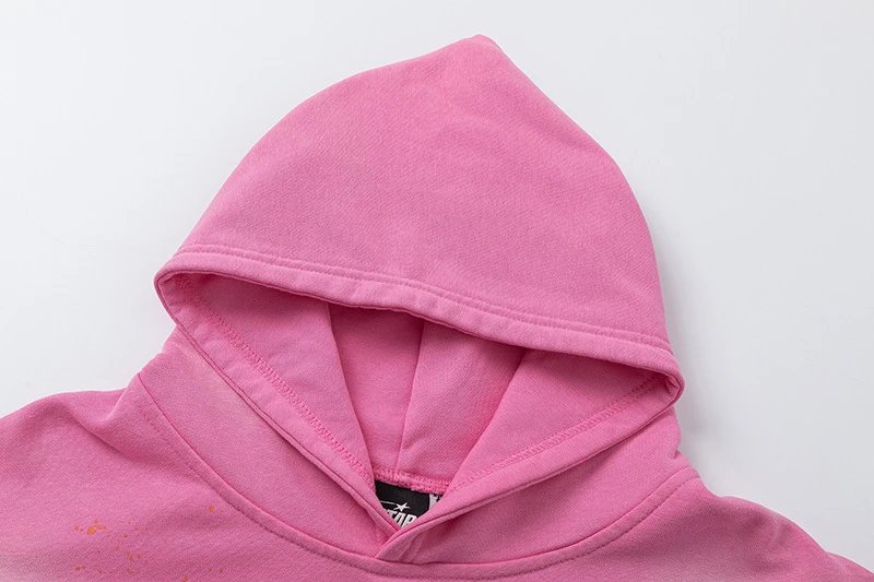 Hellstar Flame Logo Hoodie Pink - 10