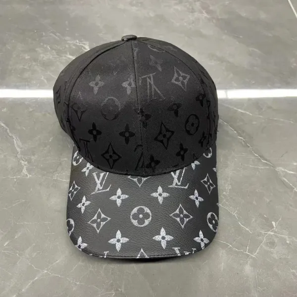 Gucci GG Monogram Baseball Cap Black - 18
